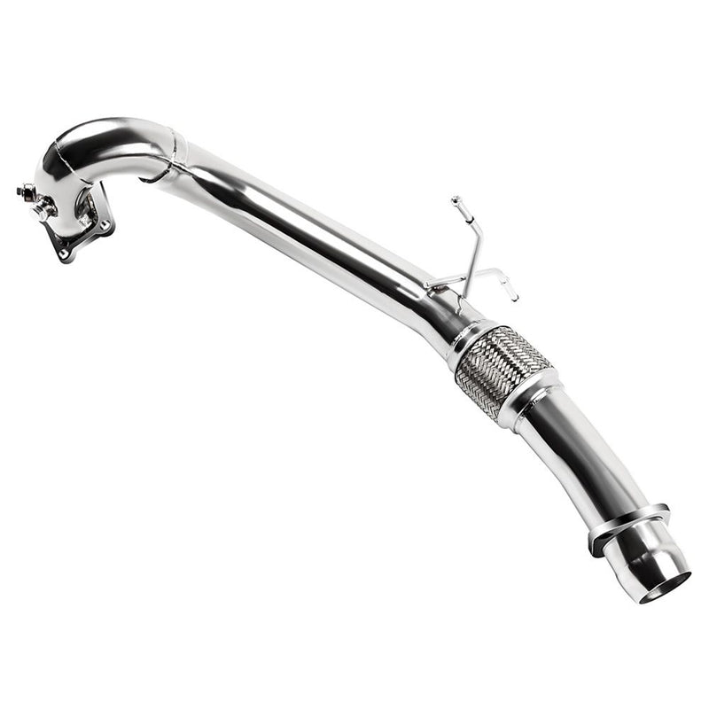 Load image into Gallery viewer, 2007-2013 Mazda 3 2.3L SS Racing Stainless Steel Turbo Downpipe Exhaust Generic
