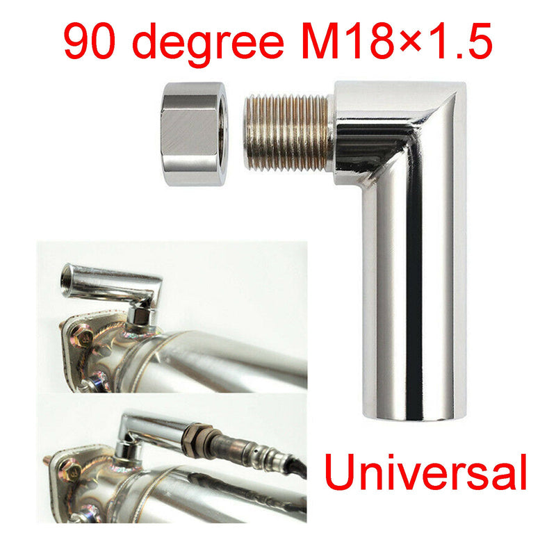 Load image into Gallery viewer, M18*1.5 Oxygen Spacer Sensor Angled Extender 90 Degree O2 Bung Extension Generic
