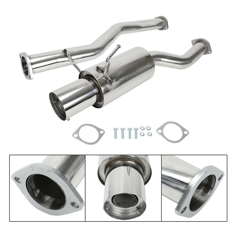 Load image into Gallery viewer, 2003-2008 Nissan 350Z Infiniti G35 3&quot; Exhaust Pipe Drift Spec Generic
