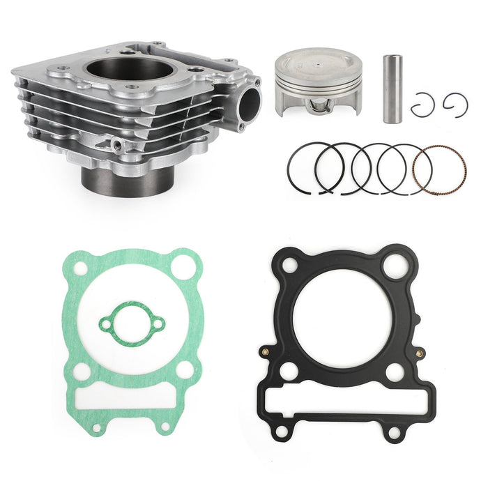 2007-2009 Yamaha YBR250 (1S4) Piston Cylinder Gasket Top End Kit 74mm 1S4-11311-00-A0 1S4-11311-01-A0 Generic