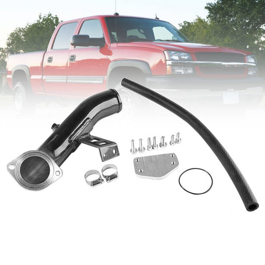 2004 2005 66l Lly Chevy Gmc Silverado 2500hd Egr Delete Kit And High Fl Velocitytitan 6359