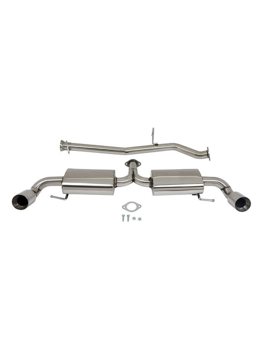 2006-2007 Honda Accord 1.3L Catback Exhaust System 3.5" Tip Muffler