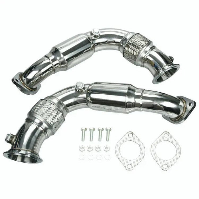 2011-2012 BMW Alpina B7, xDrive, B7L, B7L xDrive Exhaust Downpipe Twin Turbo