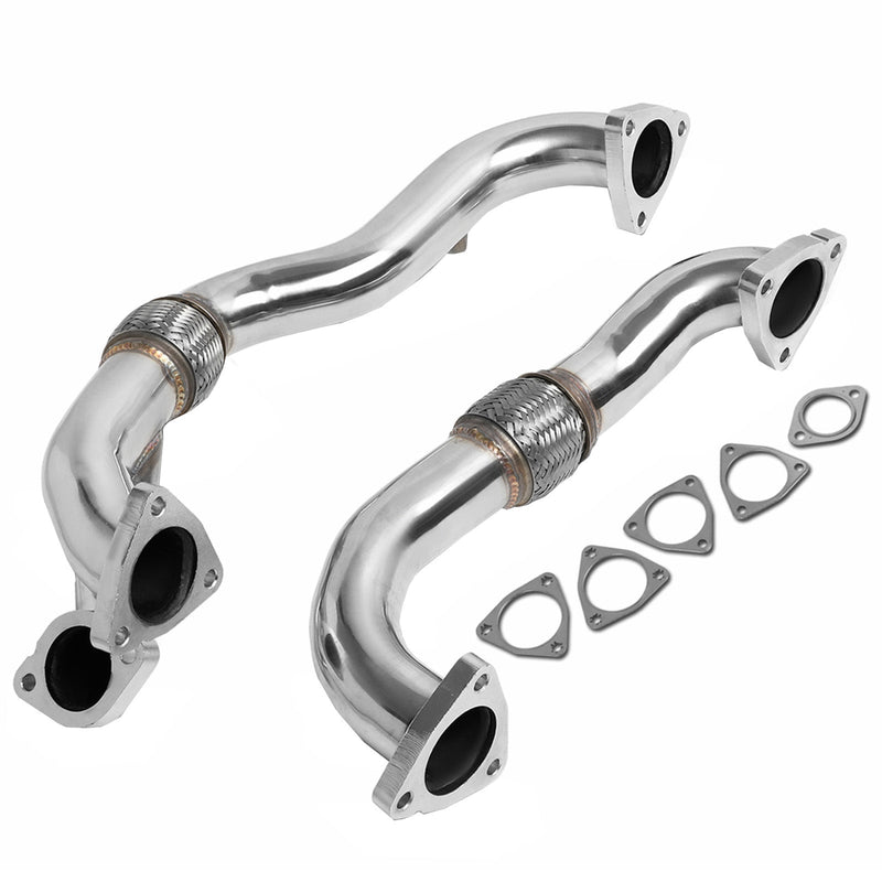 Load image into Gallery viewer, 2008-2010 Ford Super Duty 6.4L Turbocharger Y-Pipe Up-Pipe w/Hardware
