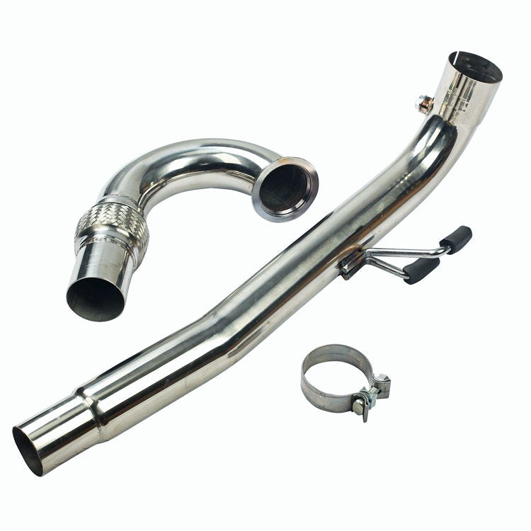 Load image into Gallery viewer, 2012-2015 VW Golf GTI 2.0T MK7 Bolt on 3&quot; Turbo Exhaust Pipe Downpipe Generic
