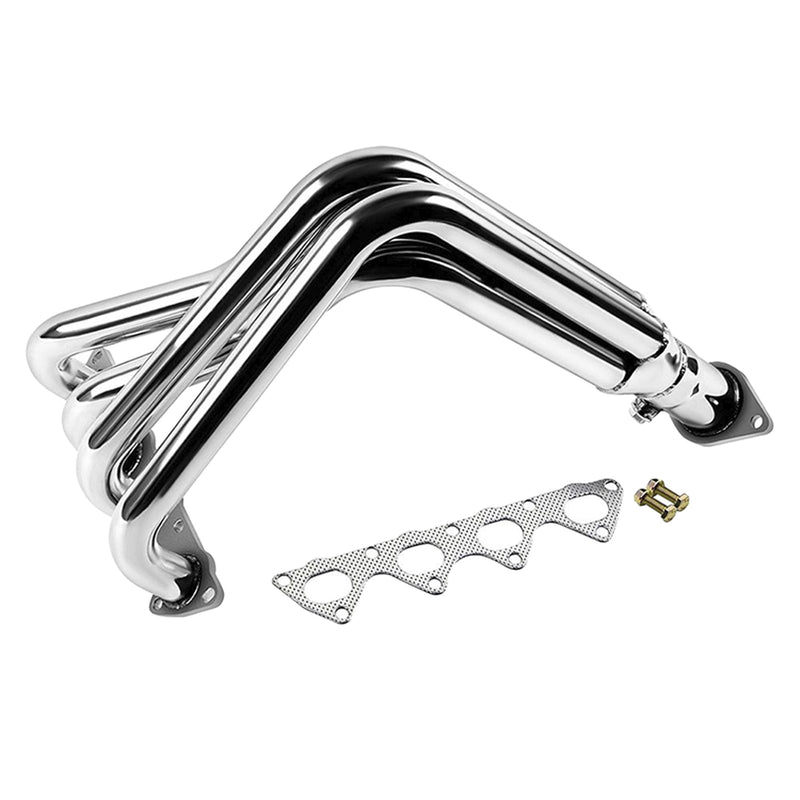 Load image into Gallery viewer, 1999-2000 Honda Civic Stainless Steel Shorty Racing Exhaust Header
