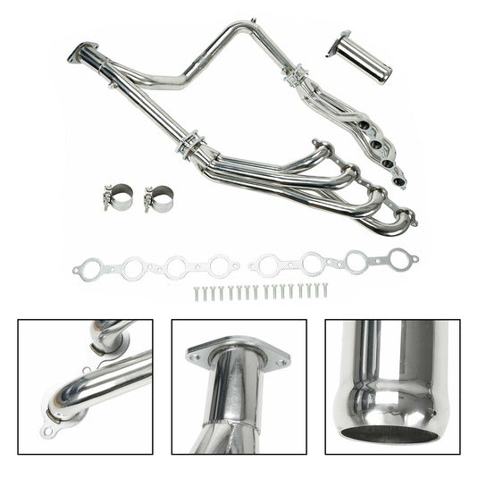 2007-2014 Cadillac Escalade 6.2L Stainless Steel Exhaust Manifold Headers