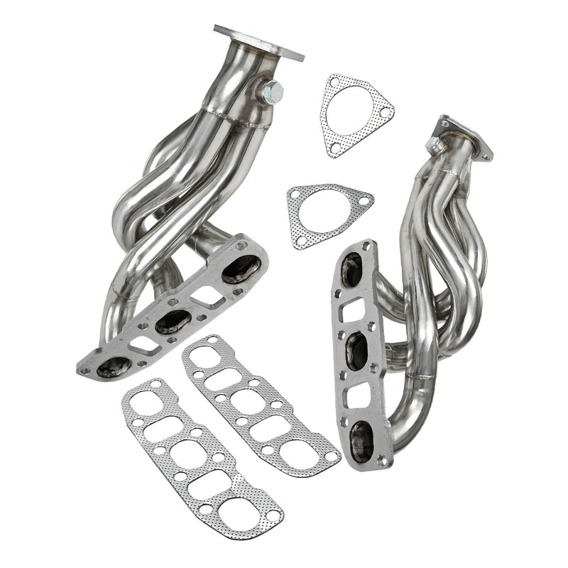 Load image into Gallery viewer, 2003-2006 Nissan 350Z Z33 with VQ35DE Engine Exhaust Manifolds Shorty Headers
