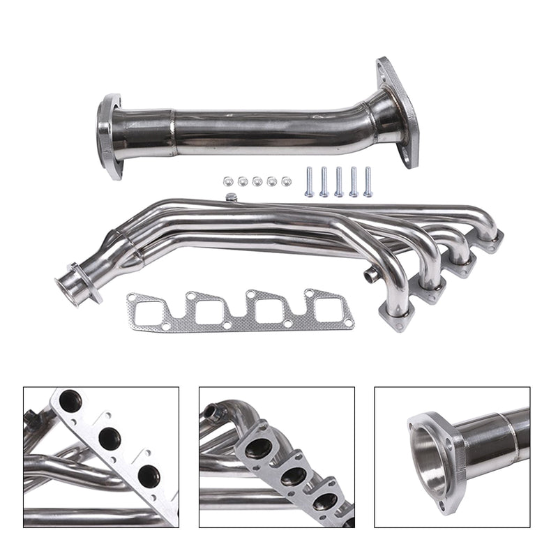 Load image into Gallery viewer, 1991-1994 Nissan 240SX 2.4L Stainless Steel Header Manifold Exhaust
