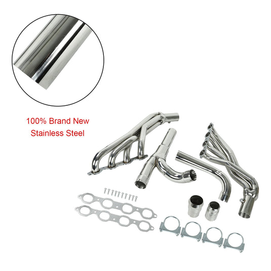 2014-2017 Chevy Silverado 1500/2500/3500 GMC Sierra 1500 2WD/4WD Stainless Exhaust Header Generic