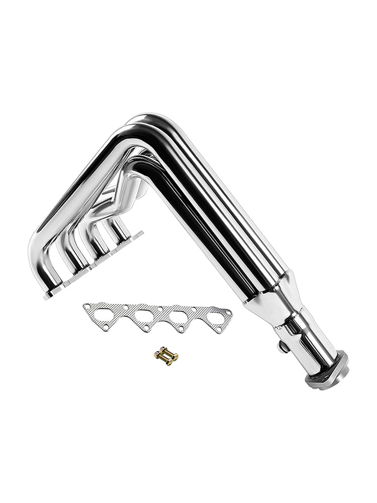 Load image into Gallery viewer, 1999-2000 Honda Civic Stainless Steel Shorty Racing Exhaust Header
