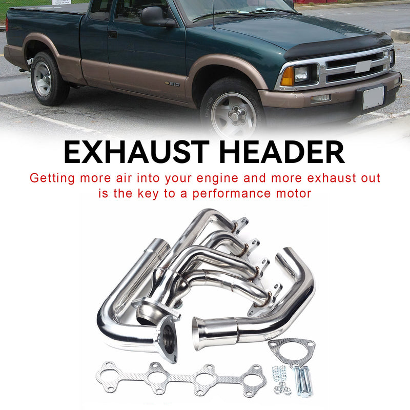 Load image into Gallery viewer, 1994-2004 Chevrolet S10 GMC Sonoma 2.2L 4Cyl Pickup Manifold Pipe Header Generic
