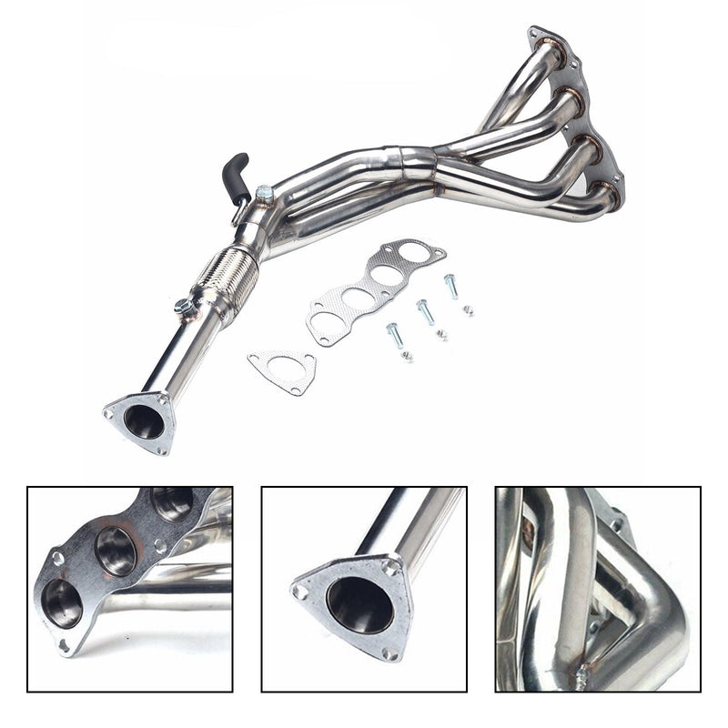 Load image into Gallery viewer, 2006-2011 Honda Civic Si FG2/FA5 Stainless Steel Performance Header Racing Generic
